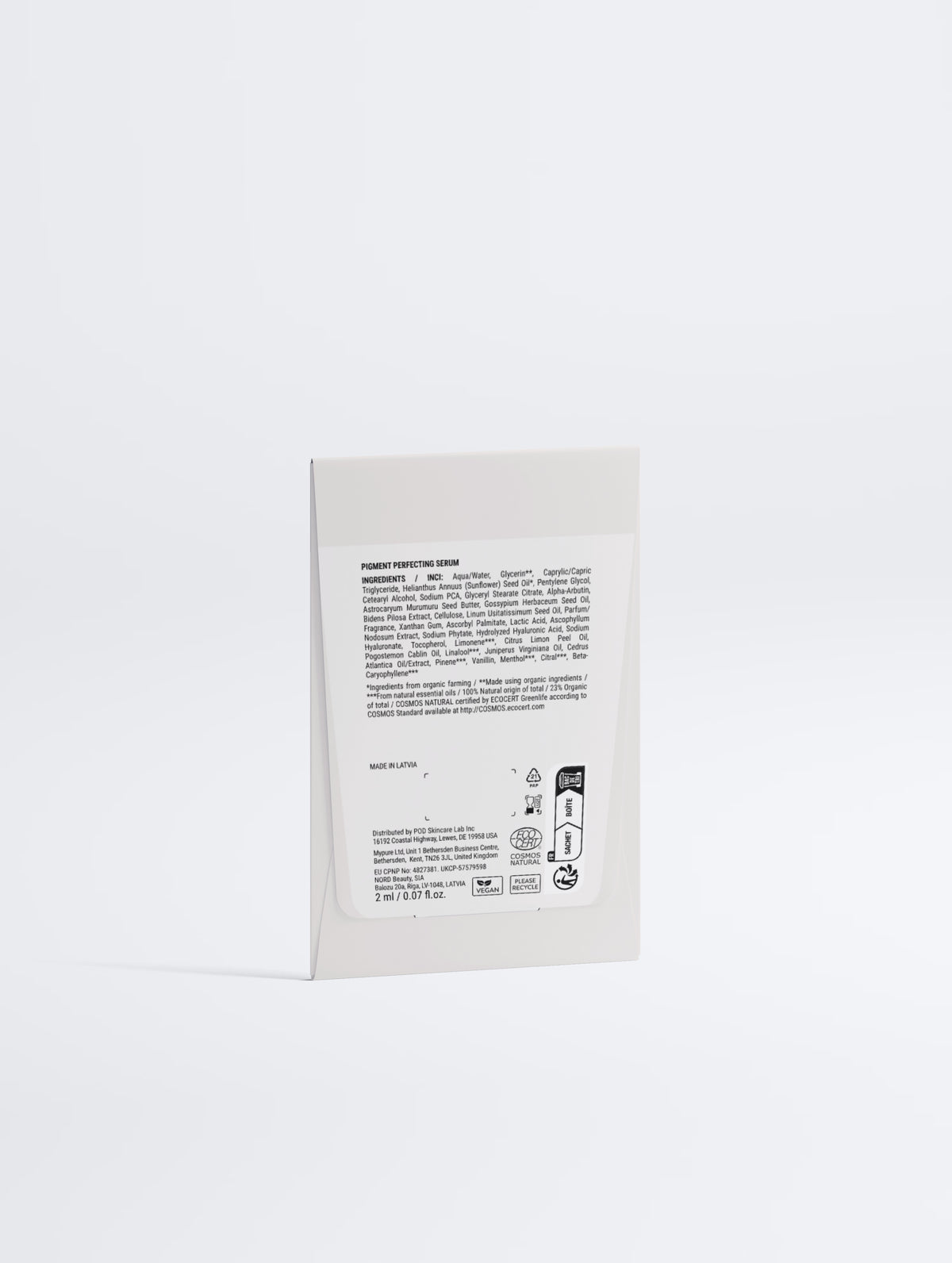 Sérum perfecteur de pigment (Sachet d'essai)